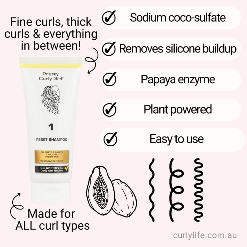 Pretty Curly Girl Reset Shampoo