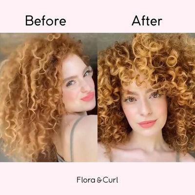 Flora & Curl Sweet Hibiscus Curl Volumizing Foam