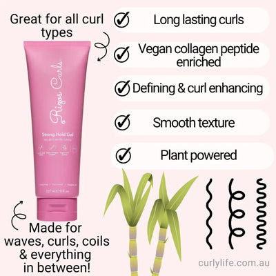 Rizos Curls Strong Hold Gel Australia