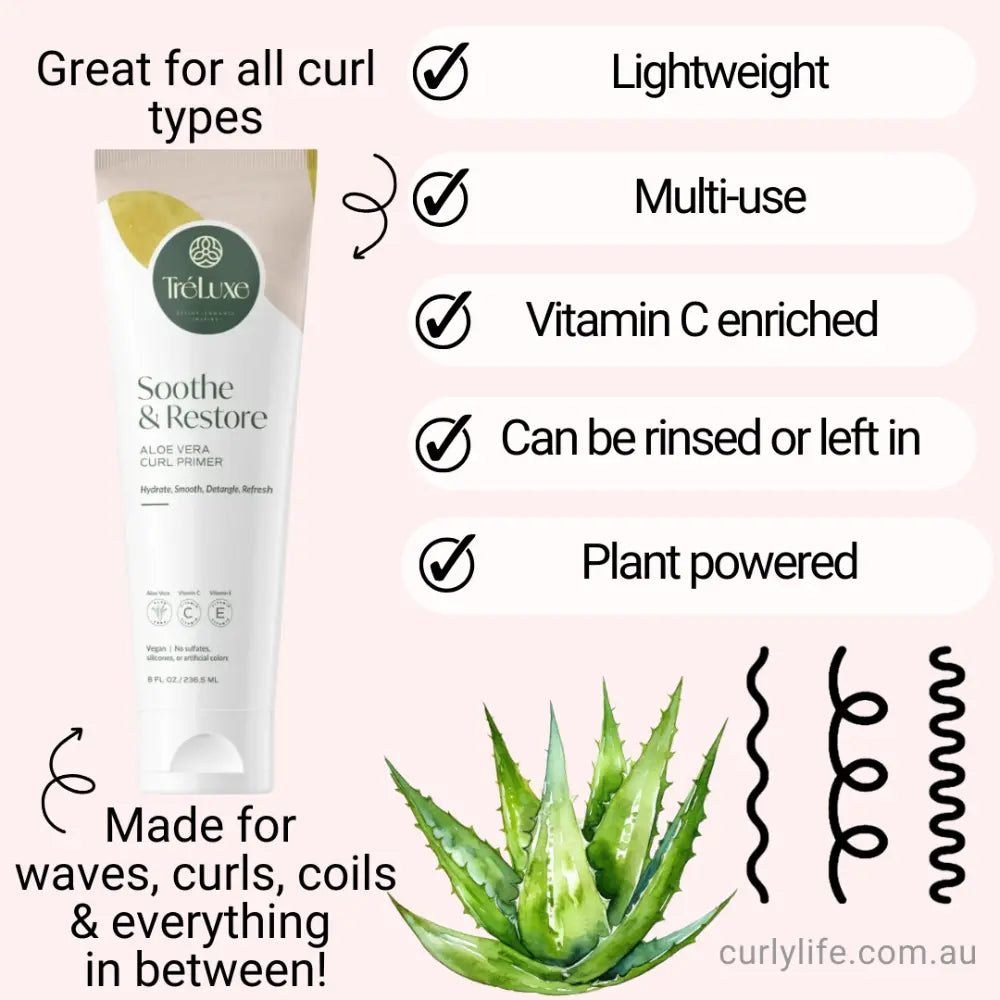 TréLuxe Soothe & Restore Aloe Vera Curl Primer