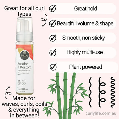 TréLuxe Soothe & Restore Curl Defining Mousse