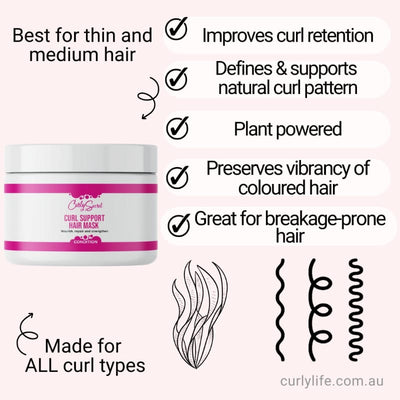 Curly Secret Curl Support Hair Mask
