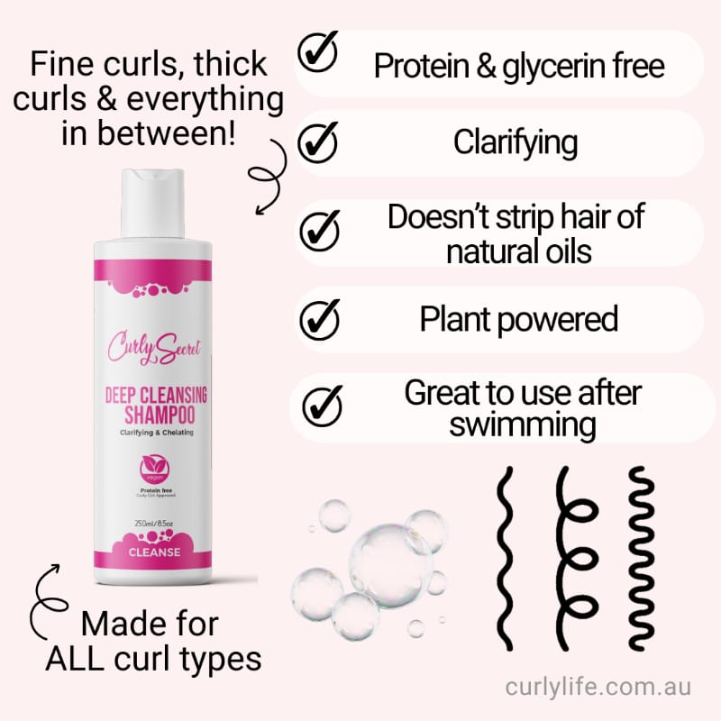 Curly Secret Deep Cleansing Shampoo