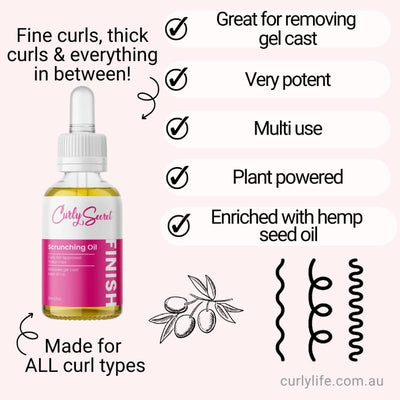 Curly Secret Scrunching oil