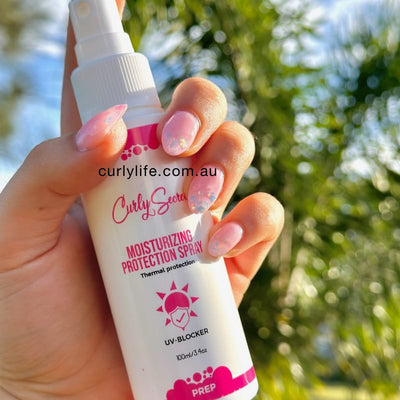 Curly Secret Moisturizing Protection Spray UV-Blocker for Sunshine Curls
