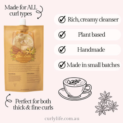 Ecoslay Chai Latte Hair Cleanser (8oz/227ml)