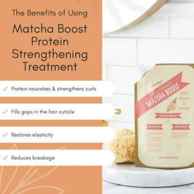 Ecoslay Matcha Boost Protein Strengthening Treatment (8oz/227ml)