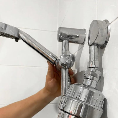 Filtered Beauty Shower Adapter (Silver)