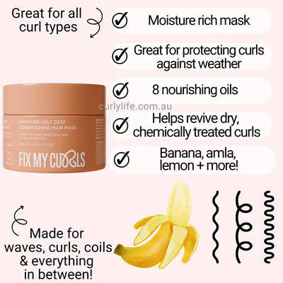 Fix My Curls Moisture Melt Deep Conditioning Hair Mask