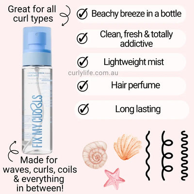 Fix My Curls Crystal Aqua (Hair Perfume)