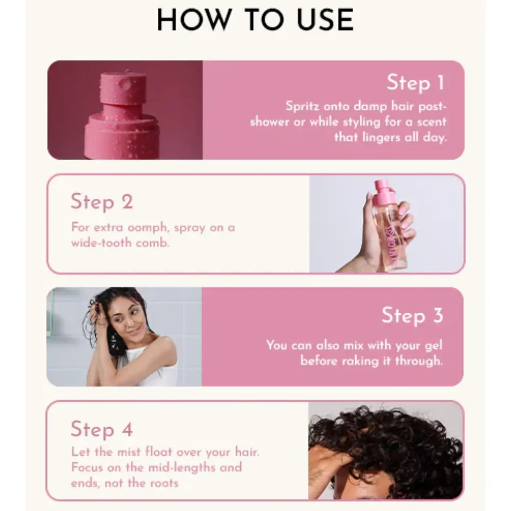 Fix My Curls Floral Bouquet Hair Perfume
