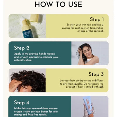Fix My Curls Weightless Whip Volumizing Mousse