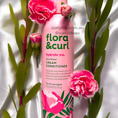 Flora & Curl Rose Water Cream Conditioner