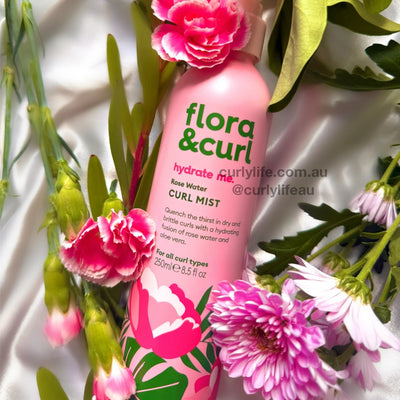 Flora & Curl Rose Water Hydrating Hair Mist