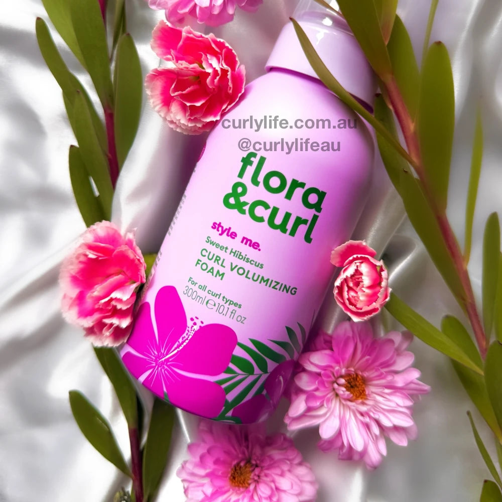 Flora & Curl Sweet Hibiscus Curl Volumizing Foam