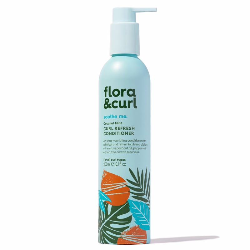Flora & Curl Coconut Mint Curl Refresh Conditioner