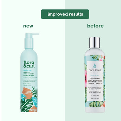 Flora & Curl Coconut Mint Curl Refresh Conditioner
