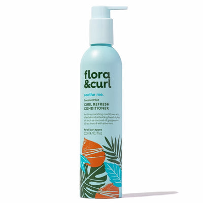 Flora & Curl Coconut Mint Curl Refresh Conditioner