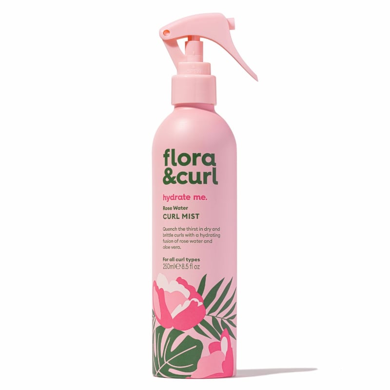 Flora & Curl Rose Water Hydrating Hair Mist