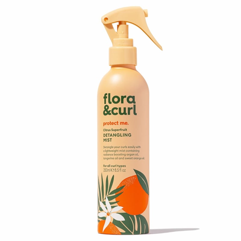 Flora & Curl Citrus Superfruit Detangling Mist