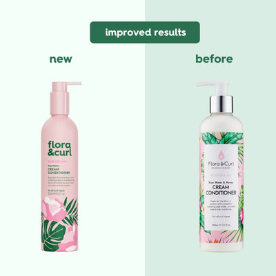 Flora & Curl Rose Water Cream Conditioner