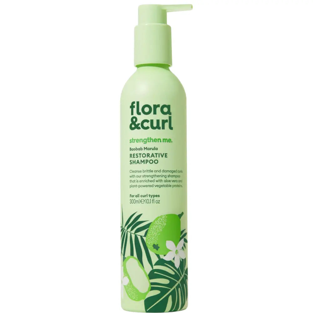 Flora & Curl Baobab Marula Restorative Shampoo