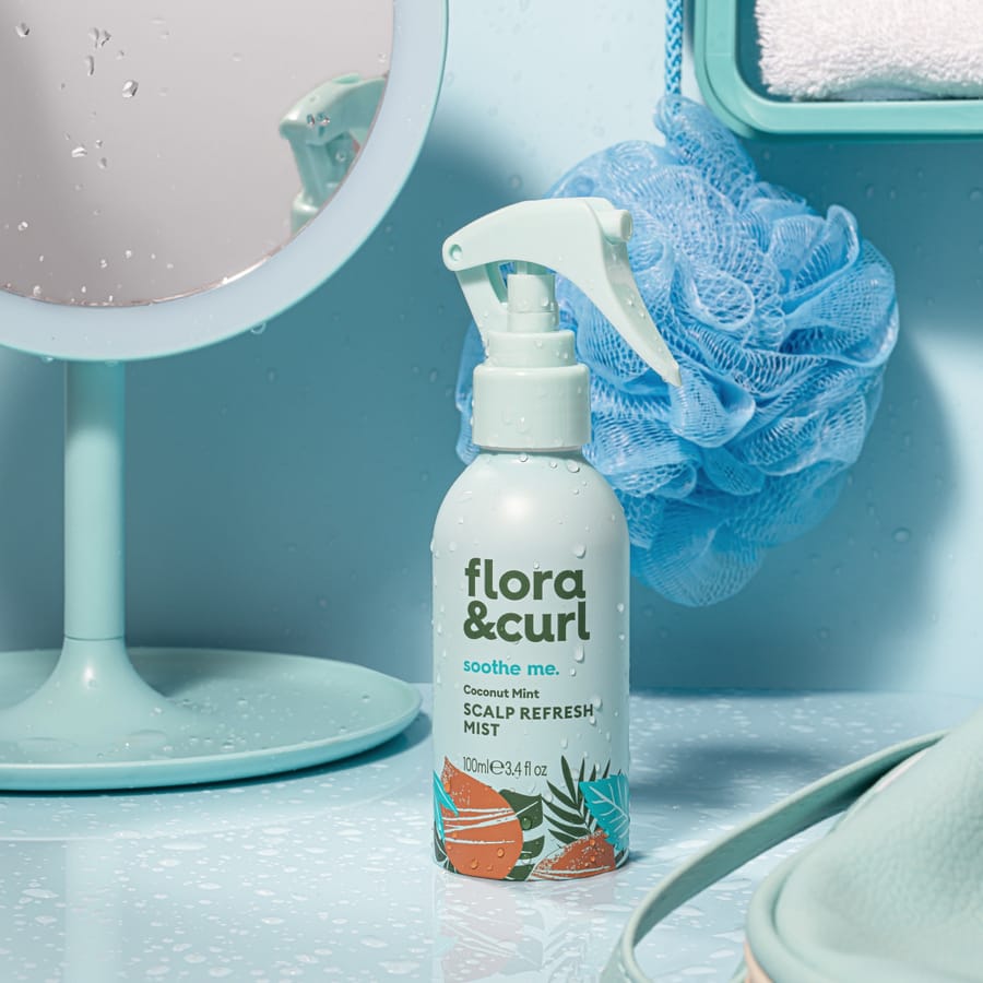 Flora & Curl Coconut Mint Scalp Refresh Mist