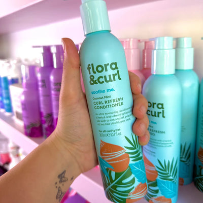 Flora & Curl Coconut Mint Curl Refresh Conditioner