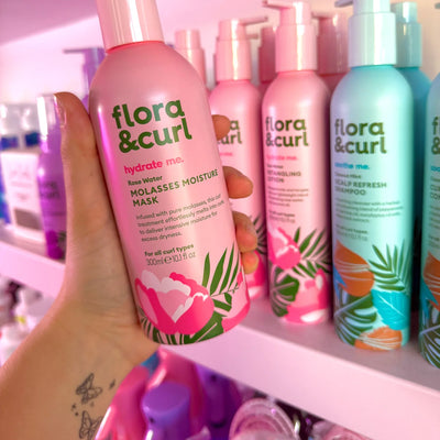 Flora & Curl Rose Water Molasses Moisture Mask
