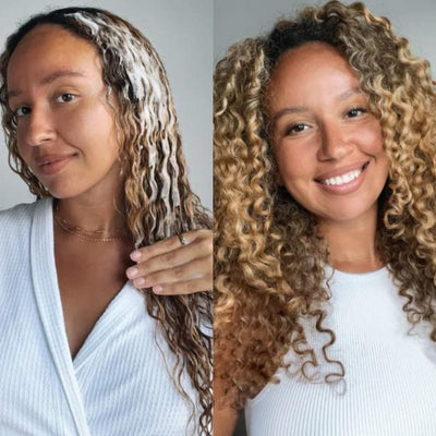 Flora & Curl Sweet Hibiscus Curl Volumizing Foam