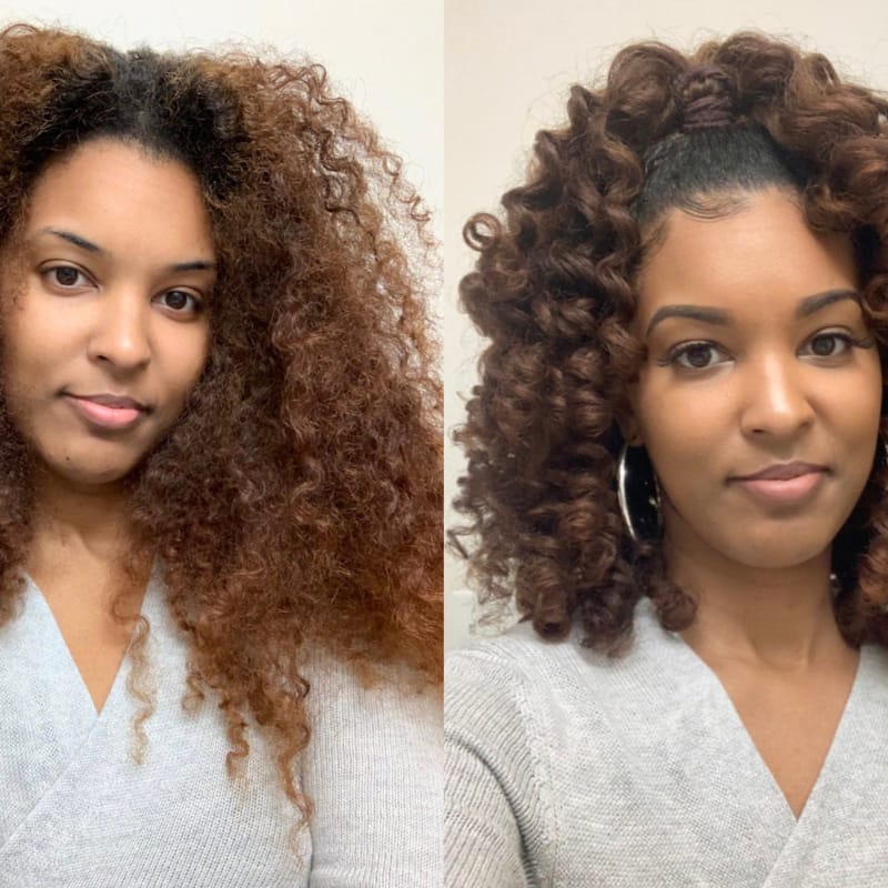 Flora & Curl Sweet Hibiscus Curl Volumizing Foam