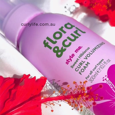 Flora & Curl Sweet Hibiscus Curl Volumizing Foam