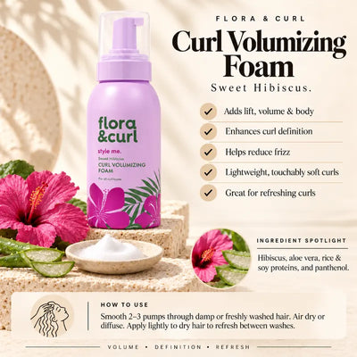 Flora & Curl Glow Up Styling Bundle + FREE Scrunchie Set
