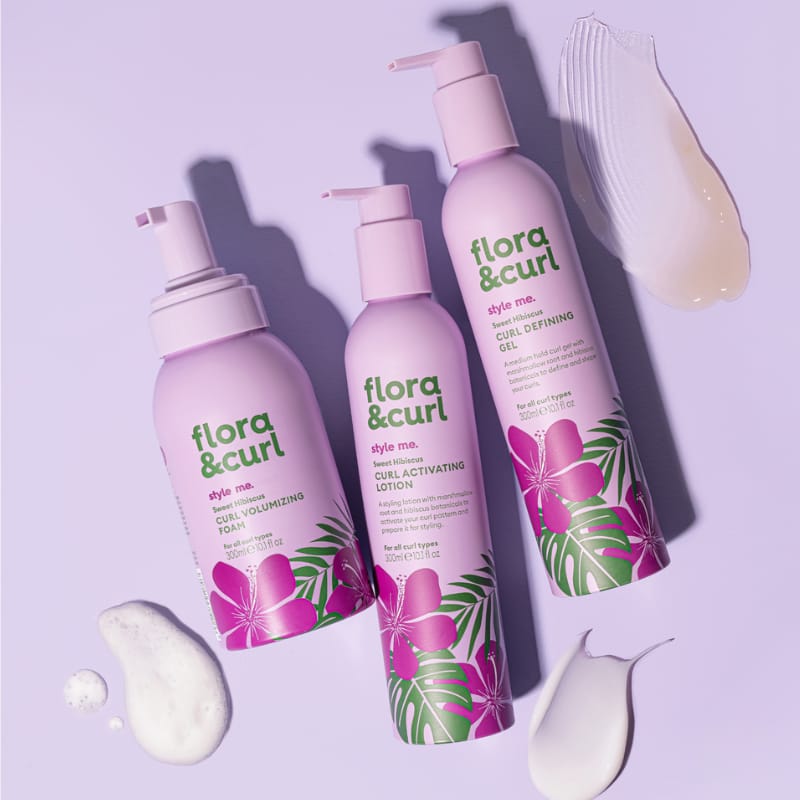 Flora & Curl Glow Up Styling Bundle + FREE Scrunchie Set