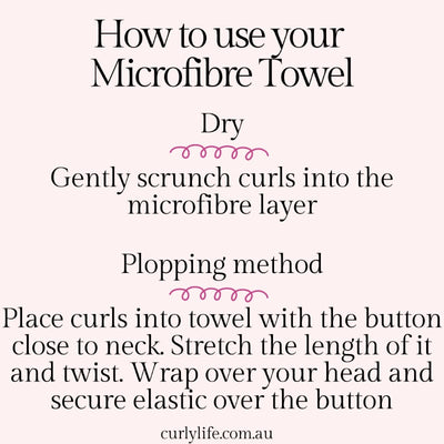 Curl Plopping Towel