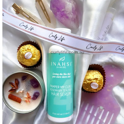 Inahsi Naturals Pamper My Curls Rosemary Tea Tree Hair Serum (for Health + Growth)