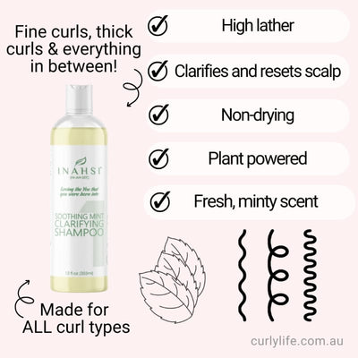 Inahsi Naturals Mint Clarifying Shampoo