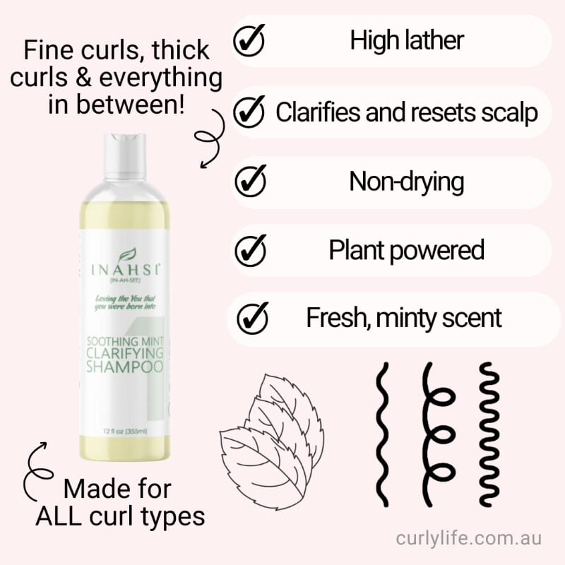 Inahsi Naturals Mint Clarifying Shampoo