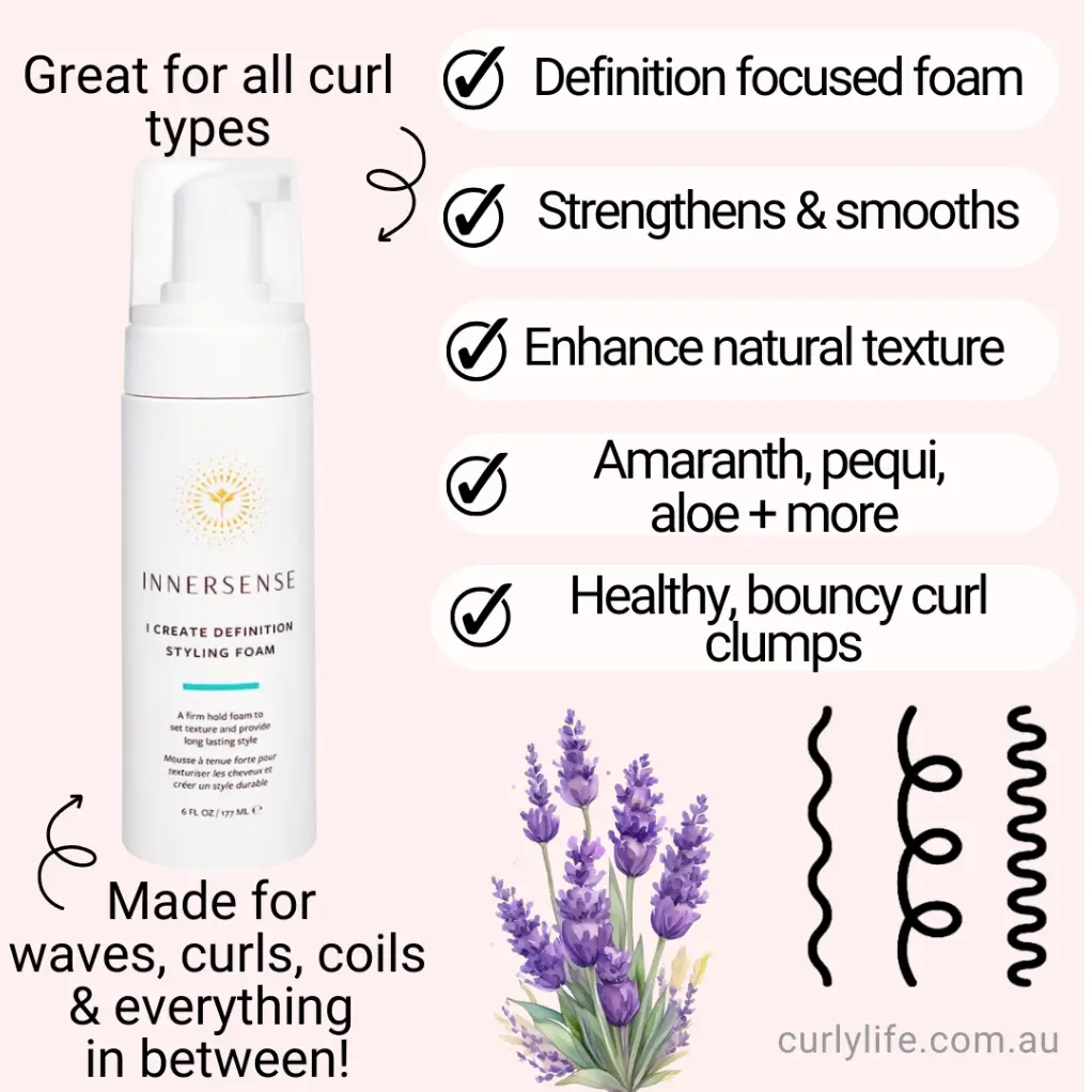 Innersense Organic Beauty I Create Definition Styling Foam