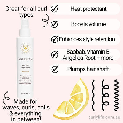 Innersense Organic Beauty Hair Love Prep Spray