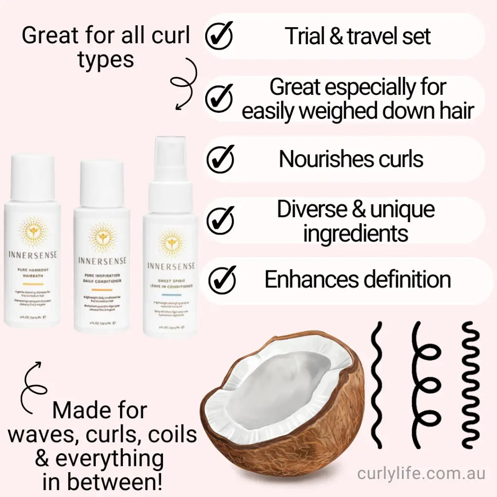 Innersense Organic Beauty Pure Travel Trio