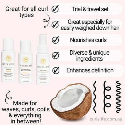 Innersense Organic Beauty Pure Travel Trio