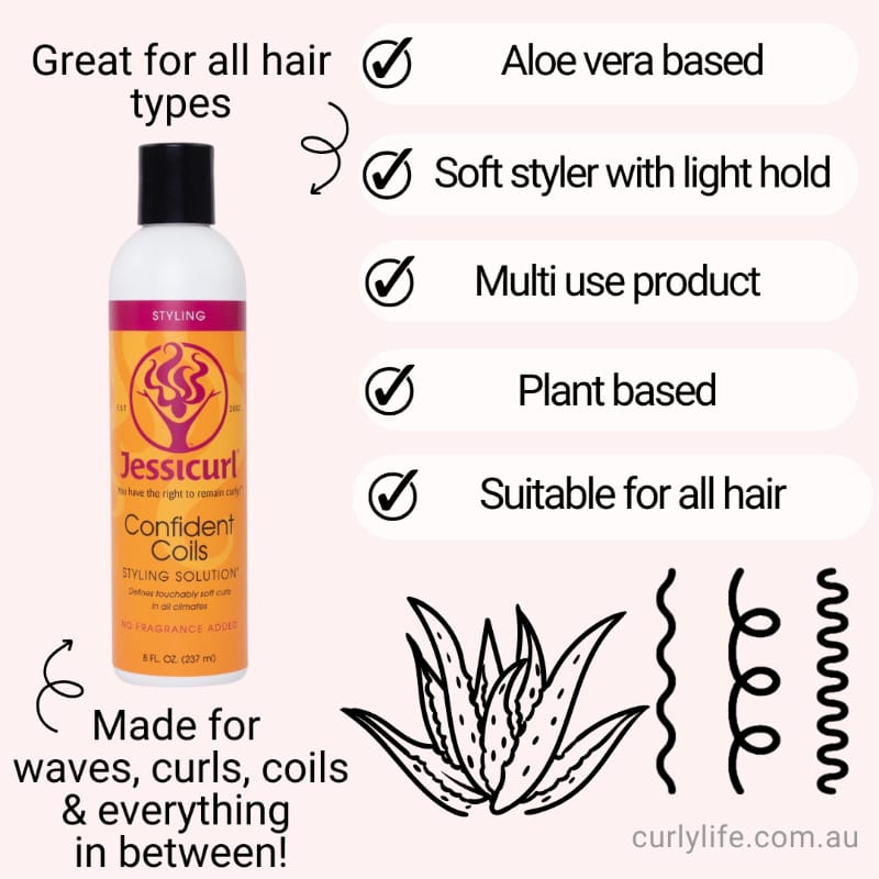Jessicurl Confident Coils Styling Solution
