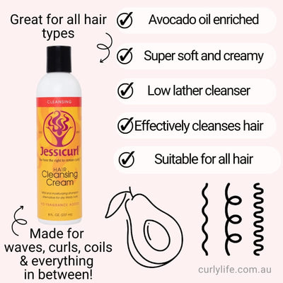 Jessicurl Hair Cleansing Cream