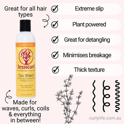 Jessicurl Too Shea Extra Moisturizing Conditioner