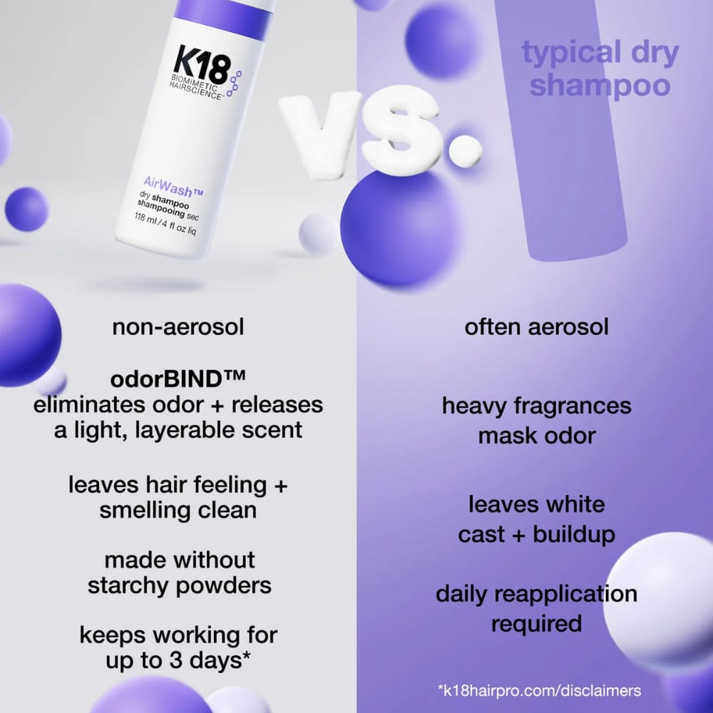 K18 AirWash Dry Shampoo