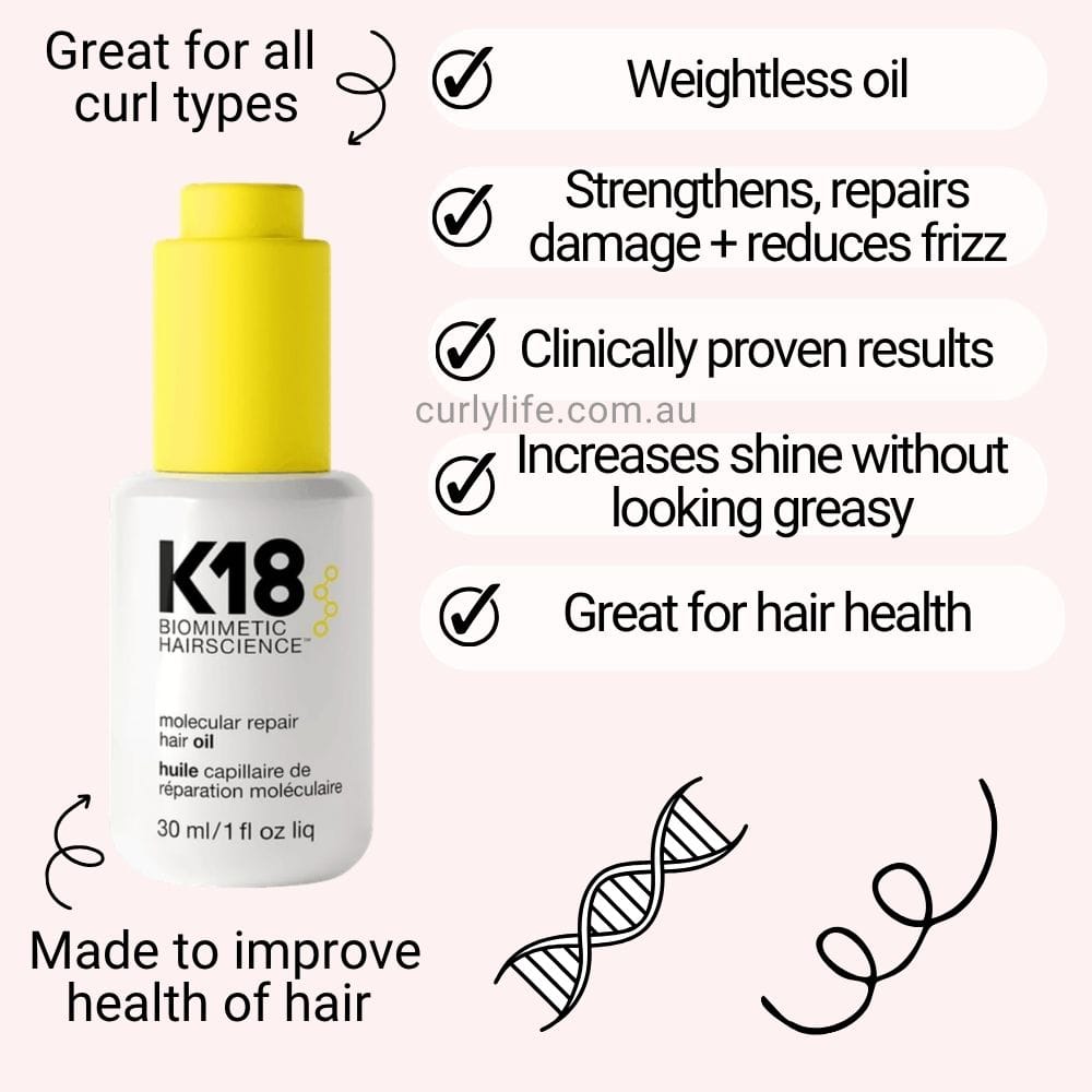 K18 Molecular Repair Hair Oil
