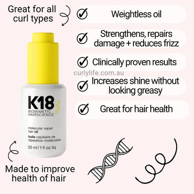 K18 Molecular Repair Hair Oil