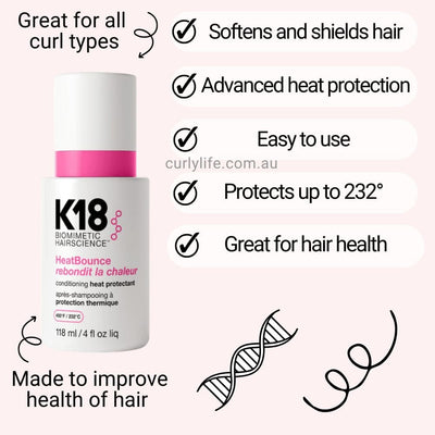 K18 HeatBounce Conditioning Heat Protectant