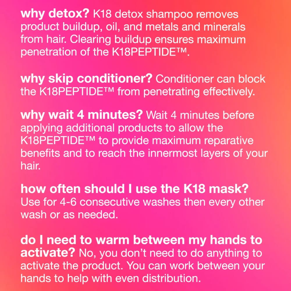 K18 Leave-In Molecular Repair Hair Mask